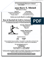 Beer & Baseball (& Golf) in Arizona's 5th District For Harry Mitchell