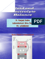 Fluid and Electrolyte Balance: M. Rasjad Indra Laboratorium Ilmu Faal Fk. Unibraw