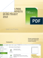 Presentacion Project 2010