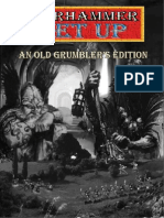 Warhammer Set Up: An Old Grumbler's Edition