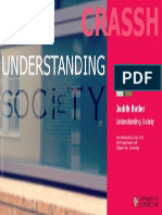 Understanding Society Judith Butler 22 May