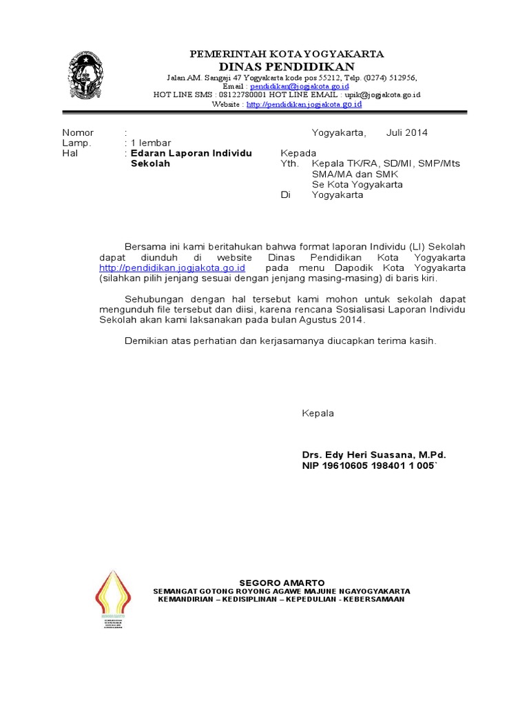 Surat Edaran 1
