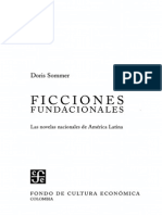 Sommer Doris - Ficciones Fundacionales - Las Novelas Nacionales de America Latina