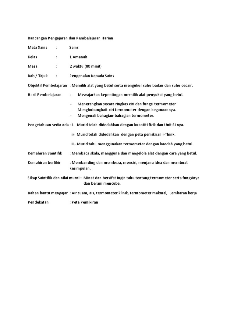 Mengukur Suhu Badan Dan Suhu Cecair Mengukur Suhu Badan Dan Suhu Cecair