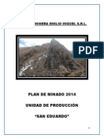 Plan Minado SanEduardo 2014