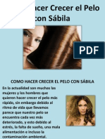 Como Hacer Crecer El Pelo Con Sábila