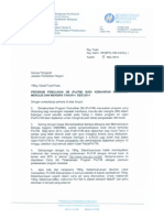 Surat Program PROTIM Tahun 4 2014