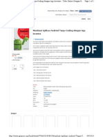 Membuat Aplikasi Android Tanpa Coding Dengan App Inventor PDF
