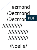 dezmond /dezmond /dezmond ///////////// ///////////// ///////////// /noelle