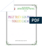 Đề Tài Phát Triển Sản Phẩm Yogurt Cacao - Tài Liệu, eBook, Giáo Trình