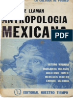 De Eso Que Llaman Antropologia Mexicana 1970
