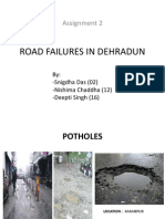 Road Failures in DDN