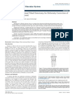 Modified Oblique Proximal Tibial Osteotomy for Deformity Correction of Tibia Vara Blount Disease 2161 0533.1000118