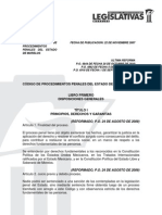 Morelos Codigo de Procedimientos Penales