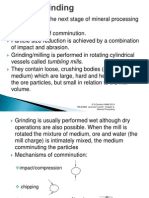 Comminution in Mineral Processing