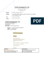 Packing Machine Customer Data