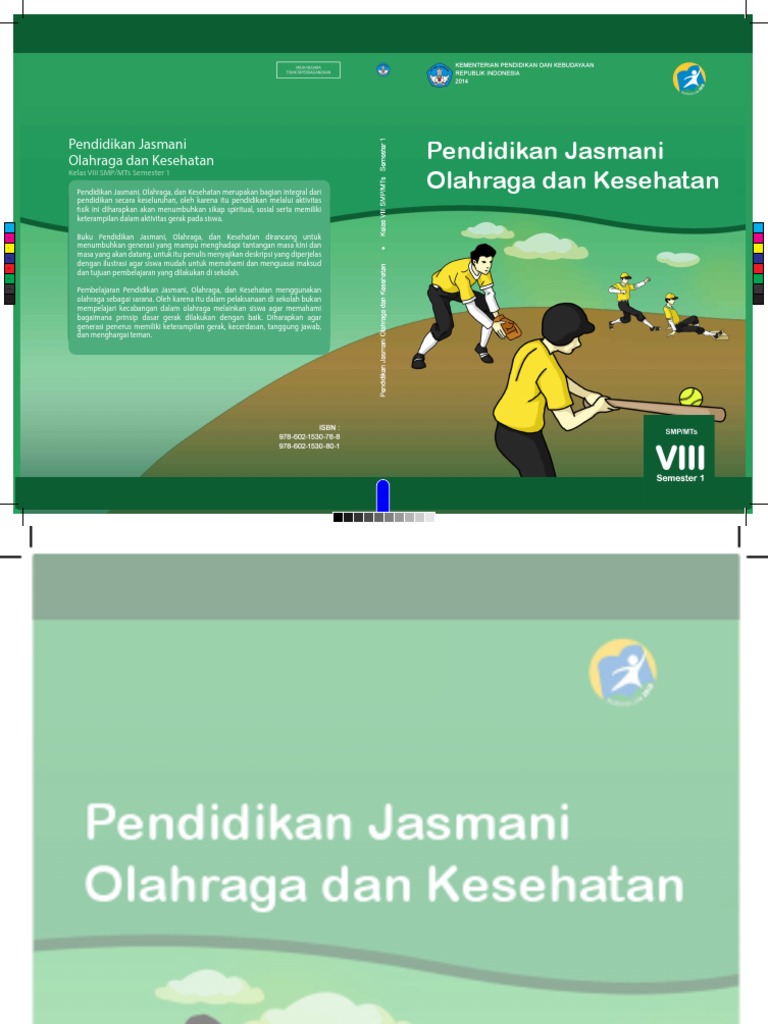 Buku Penjas Kelas 8 Semester 1