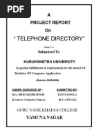 Digital Telephone Directory-New