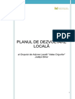 Plan de Dezvoltare Locala Valea Crisurilor Integral Versiunea Iulie 2014