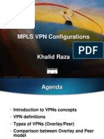 MPLS VPN Configurations