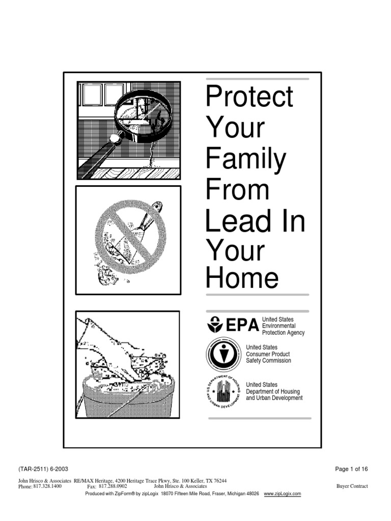 Protecting Families from Lead Hazards | PDF | Wellness | Medical