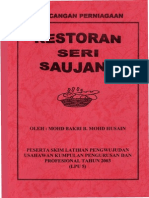 Kertas Kerja Restoran Seri Saujana