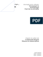 Electrolux Intuition EWF8040W 993360 Romana Part 1