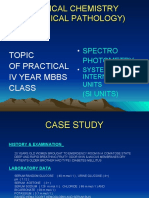 Spectrophotometry & SI Units