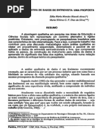 Analise de Dados Pesquisa Qualitativa
