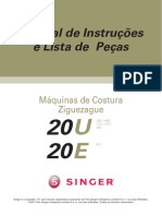 Manual Singer Zigue Zague 20U