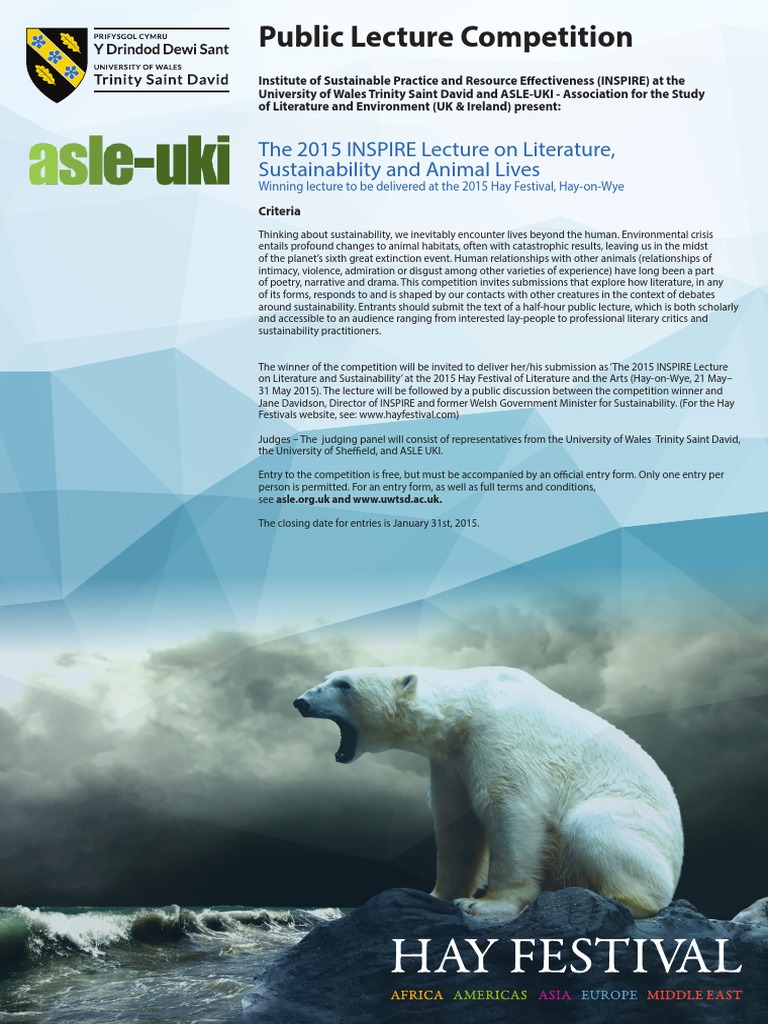 INSPIRE Lecture Competition 2015 | PDF