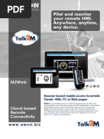 M2Web - Pilot and Monitor Your Remote HMI