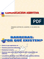 Comunicacion Asertiva Platica a Padres CAPITAN de LA MADRID