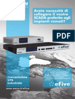 eFive - Avete necessità di collegare il vostro SCADA preferito agli impianti remoti?