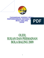 Kertas Kerja Bola Baling Antara Rumah