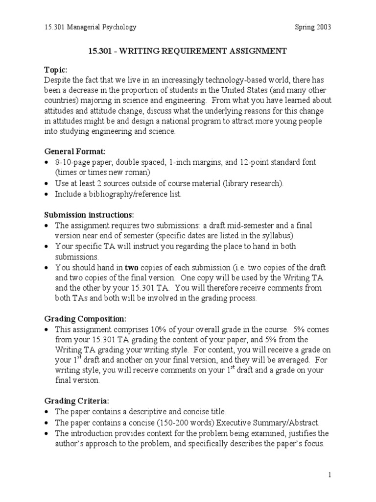 Personal writing examples picture