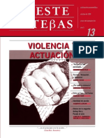La Peste de Tebas - Nro 13 - Violencia y Actuacion - 1999 Oct PDF