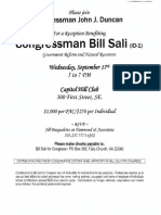 Reception For William Sali