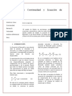 Practica Ecuaciones de Continuidad y de Bernoulli