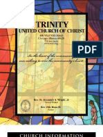 Trinity United Church of Christ Bulletin Nov 11 2007