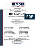 Reception For Jim Gilmore