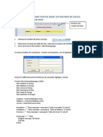 Aplicacionde Visual Basic en Macros de Excel