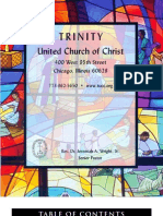 Trinity United Church of Christ Bulletin Sept 24 2006