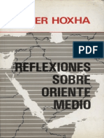 Reflexiones Sobre Oriente Medio