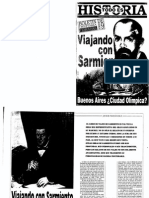 Viajando Con Sarmiento Por Javier Fernádez, Todo Es Historia Nº 362, Septiembre de 1997