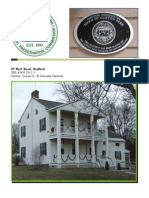 Town of Clifton Park Historical Designation Notice & Town Historian's Article 05-03-2014 Email