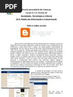 Comentário sobre o blog