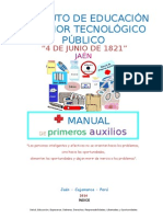 Manual de Primeros Auxilios - Estudiantes 2014