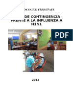 Plan Contingencia Influenza 2013 Promsa Epi Niño
