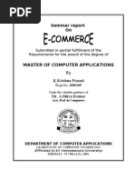 Master of Computer Applications: Seminar Report On